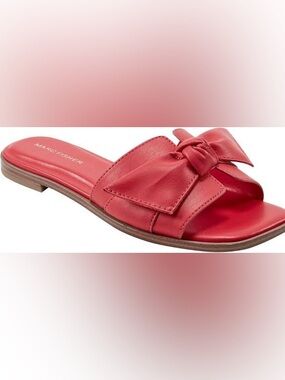 Marc Fisher Red Bow Sandals
